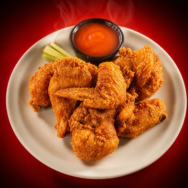 Pollo frito de Súper Pollo.
